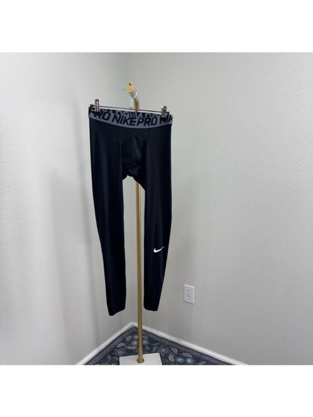 Nike Pro Cool Dri Fit Compression Tights Base Layer Pants 703098-010 Mens Small